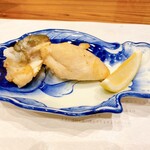 蕎麦割烹  倉田 - 豊後水道産トラ河豚の塩焼き