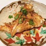 蕎麦割烹  倉田 - 豊後水道産トラ河豚の塩焼き