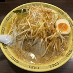 江川亭 - ネギ麺太麺に味玉¥1150