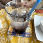 ワン プレート - ブルーベリージュース