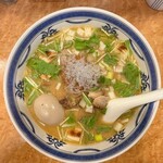 らぁめん 一福 - 囲炉裏麺（いろりめん）味玉TP