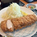 こだわりとんかつ あぢま - 佐伯豚ヒレかつ定食（230g）…税込2880円