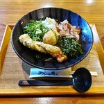 あんじゅ庵 - ちくたま天ぶっかけうどん