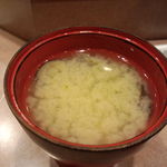 鮨処 多田 - 蜆の味噌汁