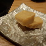 鮨処 多田 - クリームチーズの金山寺味噌漬け