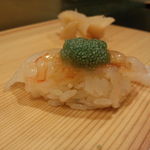 鮨処 多田 - 握り ボタン海老(富山)