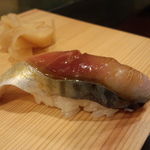 鮨処 多田 - 握り 生さば(五島)