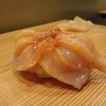 鮨処 多田 - 握り 赤貝(北海道)