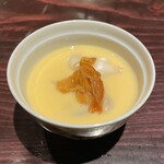 野口太郎 - 蛤 百合根 バチコの茶碗蒸し