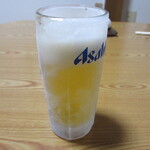 鳥ふみ - キンキンの生ビール！