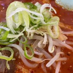 ラーメン冬冬 - ねぎ、もやし