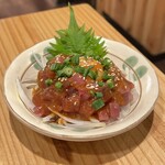 旨い馬肉とレモンサワー 銀邸酒場 - マグロユッケ