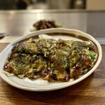 Hiroshima Okonomiyaki Okotarou - とんぺい焼きチーズTP