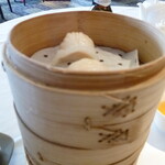 聚景園 - 点心は蒸し器ごと