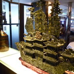 聚景園 - 飾り棚　龍船　来年は辰年　縁起がいいです