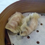 聚景園 - 海老ぎょうざ　海老がたっぷり