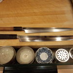 鮨処 多田 - 大将の包丁