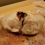 鮨処 多田 - 握り 煮はまぐり