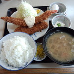 Katsutei - ミックスかつ定食