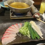 魚菜 由良 - 鰤しゃぶ