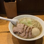 Jikaseimen Itou - 肉そば中盛り+半熟煮たまご