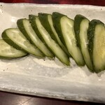 鏑屋 - きゅうりの浅漬け