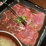 一頭買焼肉　醍醐 - 肉！！ハラミ塩とタン塩