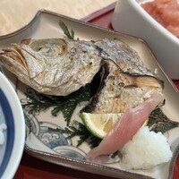対馬のどぐろとイカ活き造り 博多 魚蔵 都ホテル店 - 