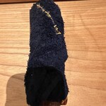 寺子屋 すし匠 - ウェイティングバーのおしぼり