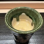 寺子屋 すし匠 - トラフグの身と白子の茶碗蒸し