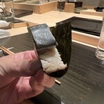 寺子屋 すし匠 - 鯖押しずしの手巻き