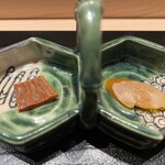 寺子屋 すし匠 - 高級珍味（ばちこ・からすみ）