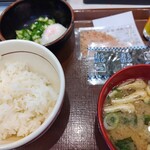 すき家 - まぜのっけ定食260円税込