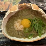 目利きの銀次 - 絶品‼︎かに味噌甲羅焼@713円