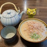 三井屋 - いもかけそば冷　太麺　700円(税込)