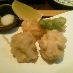 寿司の磯松 - 白子の天ぷら