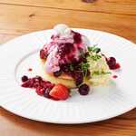 Burrata cheese Pancakes ~Berry~