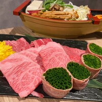 黄金出汁しゃぶと江戸前寿司 肉のあさつ 梅田お初天神店 - 