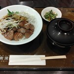 Aobatei - 牛たん切り落とし丼（テールスープには蓋がついてます））