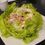 村民食堂 - レタスのシーザーサラダ980円