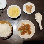 中国酒菜 暢暢 - 料理写真:日替わりランチ　一部