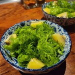 Yakitori Torinosu - サラダに キウイを使っているのが特徴的