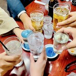 加賀屋 - 再び、乾杯♪(*^^)o∀*∀o(^^*)♪