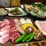 Shuuryuu Ken - 国産肉ともつ鍋食べ放題コース