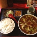 味奈登庵 - 昼メシ喰いそびれたんで仕事抜け出しガッツリカレーうどん‼