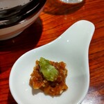 灼味噌らーめん 八堂八 - 梅ワサビ