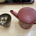 長寿庵 - 蕎麦湯