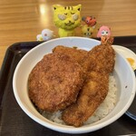 ヨーロッパ軒 - 3種盛スペシャルカツ丼　1,280円(税込)