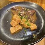 炭火焼肉 やまもと - ミノ　レバー