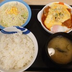 Matsuya - チーズうまトマチキン定食 930円